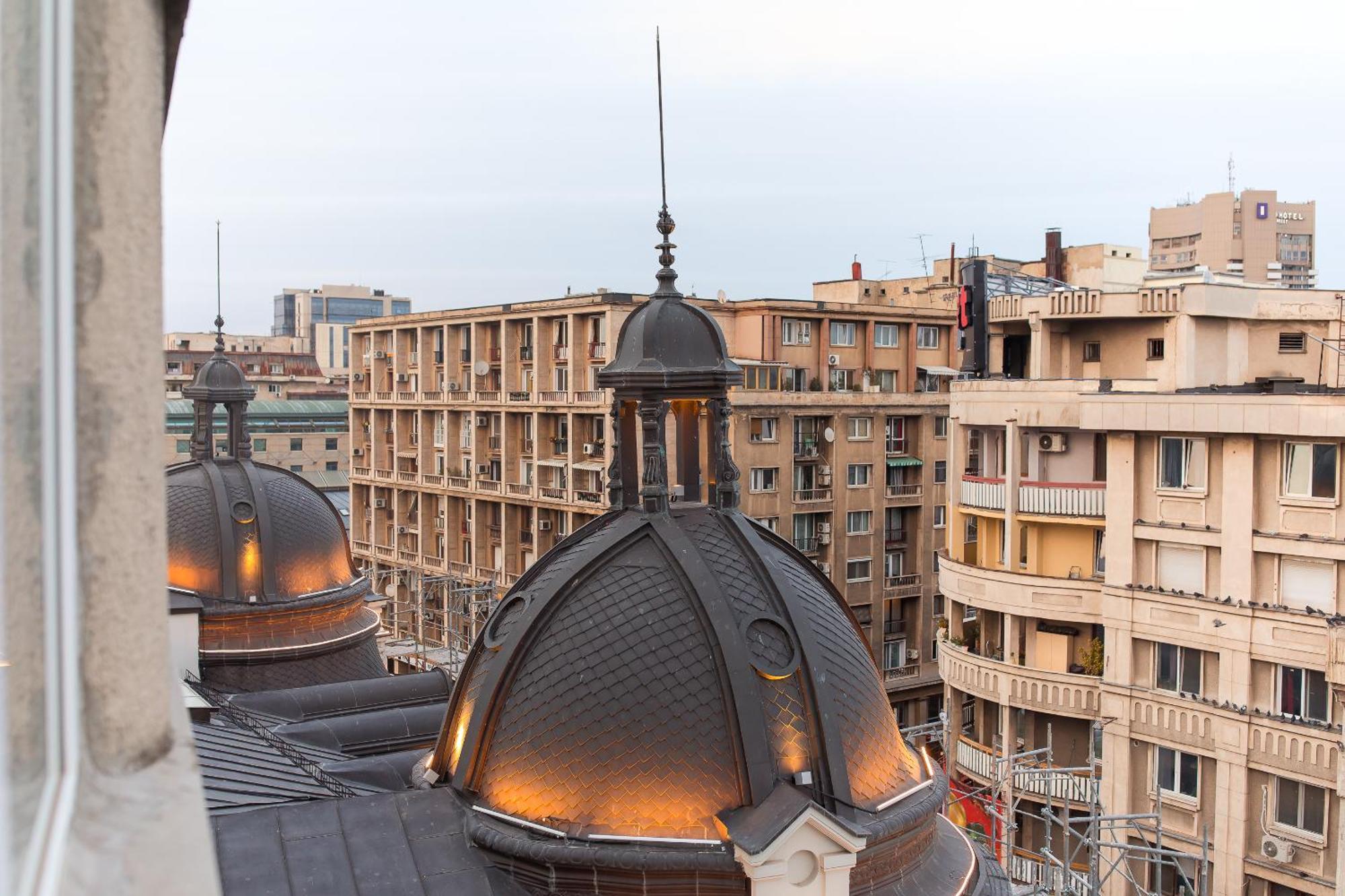 Royalty Apt With City Views On Calea Victoriei Bucureşti Exterior foto