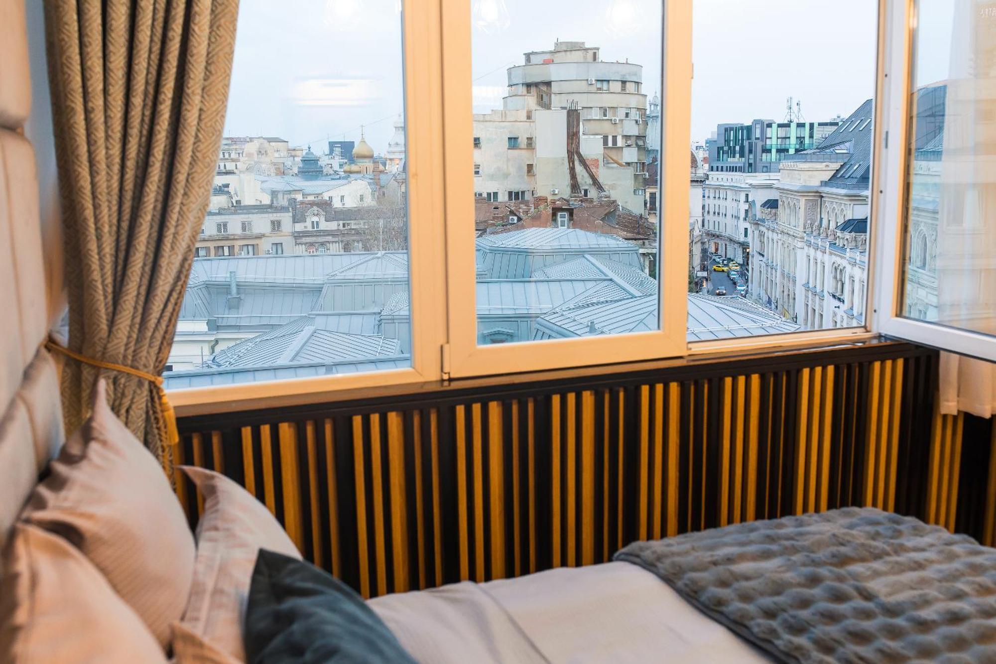 Royalty Apt With City Views On Calea Victoriei Bucureşti Exterior foto